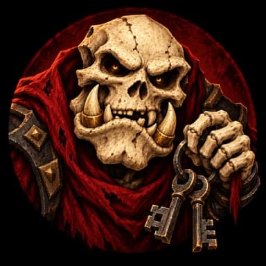 Dusty, der Türhüter von Dust and Bones